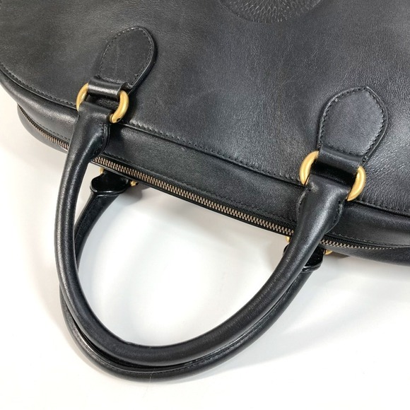 GUCCI Authentic Black Leather Shoulder Bag - Picture 8 of 16